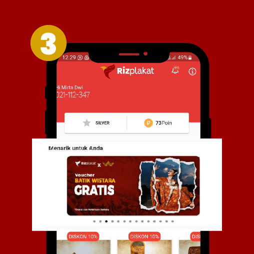 step klaim promo 3