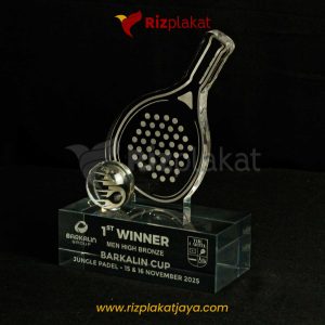 Plakat Akrilik Padel Eksklusif